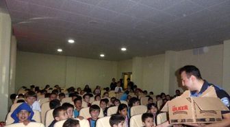 Polis'ten Öğrencilere Trafik Konferansı