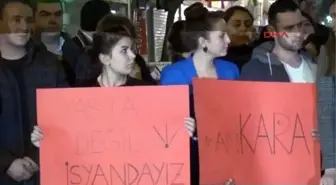 Manisa CHP'li Gençlerden 'Ankara' Saldırısına Tepki Eylemi