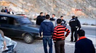 Milas Belediye Midibüsü ile Kamyon Çarpıştı: 4 Yaralı