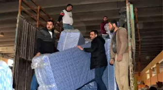 Ak Partililerin Yardımları Suriye'ye Ulaştı
