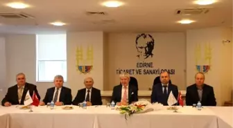 Edirne Vergi Dairesi Başkanlığından Etso'ya Ziyaret