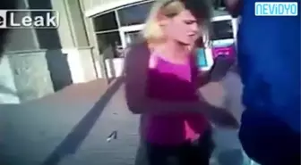 Polisten Genç Kadını Kanlar İçinde Bıraktı!