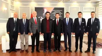 Ansiad'dan Başkan Genç'e Ziyaret