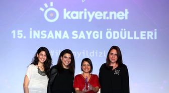 Doğtaş Kelebek Mobilya'ya İnsana Saygı Ödülü