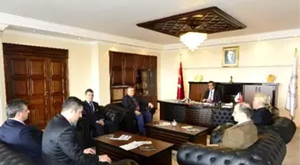 Sağlık-sen'den Rektör Özer'e Ziyaret