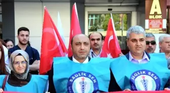 Aydın Sağlık-sen'den Adaletsiz Döner Sermaye Eylemi
