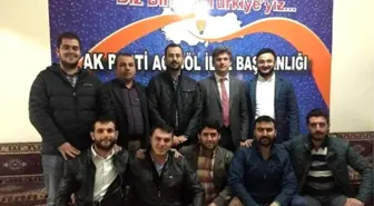 AK Parti İlçe Gençlik Kolları Toplantısı Acıgöl'de Yapıldı