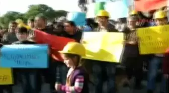Aydın Maaşlarını Alamayan Maden İşçilerinden Eylem