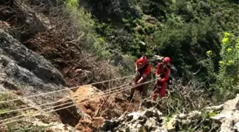 Fethiye'de Keçi Kurtarma Operasyonu