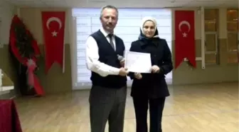 Danışman Öğretmenler Sertifikalarını Aldı