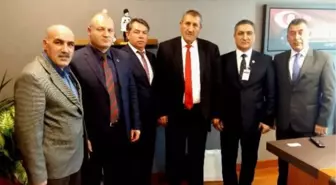 Stk Temsilcilerinden Ak Partili Aras'a Ziyaret