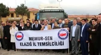 155'inci Merhamet Tır'ı Elazığ'dan Yola Çıktı