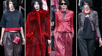 Emporio Armani Sonbahar/kış 2016: Saten ve Kadife Uyumu