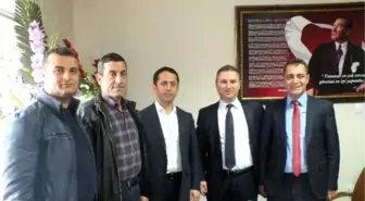 Türk Kızılay'ı Malazgirt Şubesi Yeni Yönetimi, Kurum Ziyaretlerine Devam Ediyor