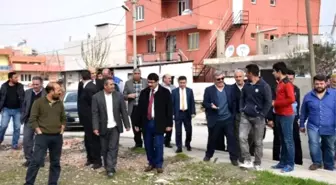 Başkan Çelik, Mahallelerdeki Çalışmaları Yerinde İnceledi