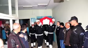 Şehit Polis, Sağanak Yağmurla Uğurlandı