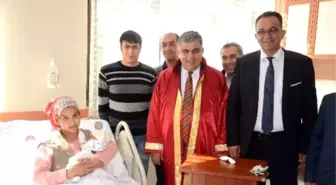 Başkan Özgüven, Hastanede Nikah Kıydı