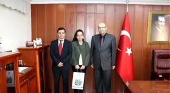 Teog'un Şampiyonlarından Kaymakam Canatan'a Ziyaret