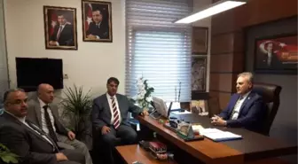 Rektör Polat'tan Milletvekili Uysal'a Ziyaret