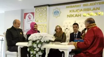 Aksaray'da Toplu Nikah Töreni Gerçekleştirildi