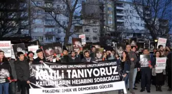 Ankara'daki Bombalı Saldırı 5'inci Ayında Eskişehir'de Protesto Edildi