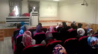 Çatom'da Madde Bağımlılığı Semineri Verildi