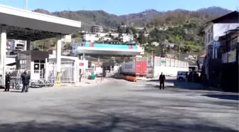 Sarp Sınır Kapısı'nda Eylem