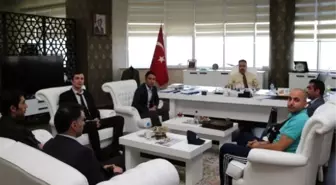 Öğrencilerden Rektör Yılmaz'a Ziyaret