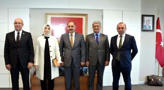 Cumhurbaşkanı Başdanışmanlarından Rektör Şimşek'e Ziyaret