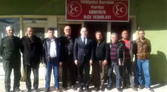 MHP Günyüzü İlçe Teşkilatı'nda Nöbet Değişimi