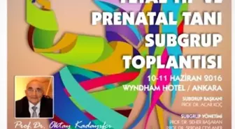 Fetal Tıp ve Prenatal Tanı Subgrup Toplantısı