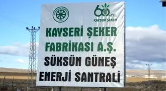 Kayseri Şeker, Güneş Enerji Yatırımı ile 2 Milyon Kwh Elektrik Üretecek