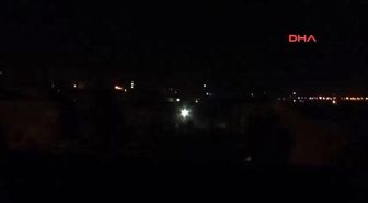 Sokağa Çıkma Yasağının Sürdüğü Nusaybin'de Barikatlara Top Atışları Yapılıyor