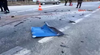 Burdur - Otomobil ile Cezaevi Aracı Çarpıştı: 1 Ölü, 7 Yaralı