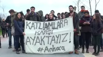 Kocaeli Üniversitesi'nde Öğrenciler Terör Saldırısını Protesto Etti