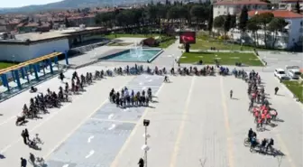 Çanakkale Şehitlerini Bisiklet Turu ile Andılar