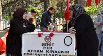 Gaziantep'te Şehitler Mezarları Başında Anıldı