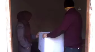 Hayırseverlerden Suriyeli Aileye Yardım Eli