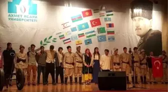 Ahmet Yesevi Üniversitesi Çanakkale Şehitlerini Andı