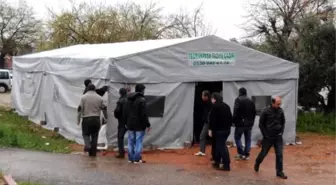 Antalya'da Polis, Teröristin Taziye Çadırına Operasyon Düzenledi