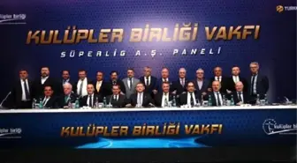 Süper Lig AŞ İçin Islak İmzalar Atıldı