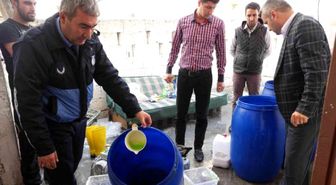 Şanlıurfa'da Bomba İhbarı Yapılan Evde Sahte Deterjan Ele Geçirildi