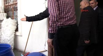 Şanlıurfa'da Bomba İhbarı Yapılan Evde Sahte Deterjan Ele Geçirildi