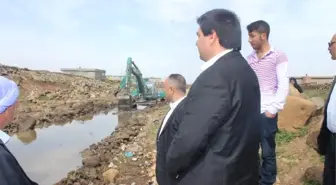 Siverek Kırsalında Dere Islah Çalışması Başladı