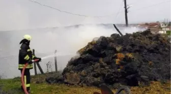 Tekirdağ'da Balya Yangını