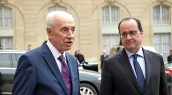 Hollande, Peres ile Görüştü