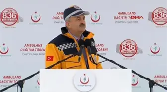 102 Ambulansın Dağıtım Töreni Edirne'de Gerçekleşti