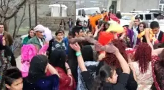 Irak Sınırındaki Derecik'te Türk Bayraklı Düğün