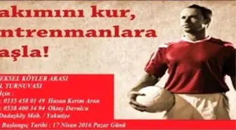 Erzurum'da Köyler Arası Futbol Turnuvası