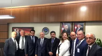 Ankara Zonguldaklılar Derneği Özbakır'ı Ziyaret Etti